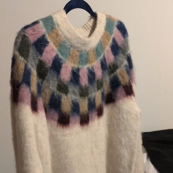 Madewell Multicolor Patterned Women's Sweater - Picture 4 of 8